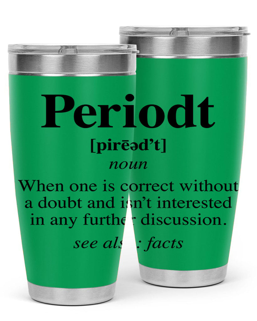 periodt definition 55#- black words phrases- Cotton Tank