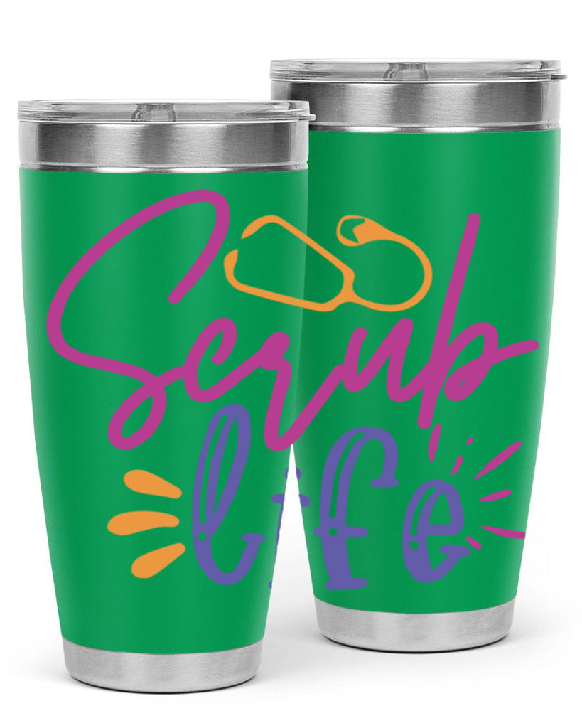 scrub life Style 351#- nurse- tumbler