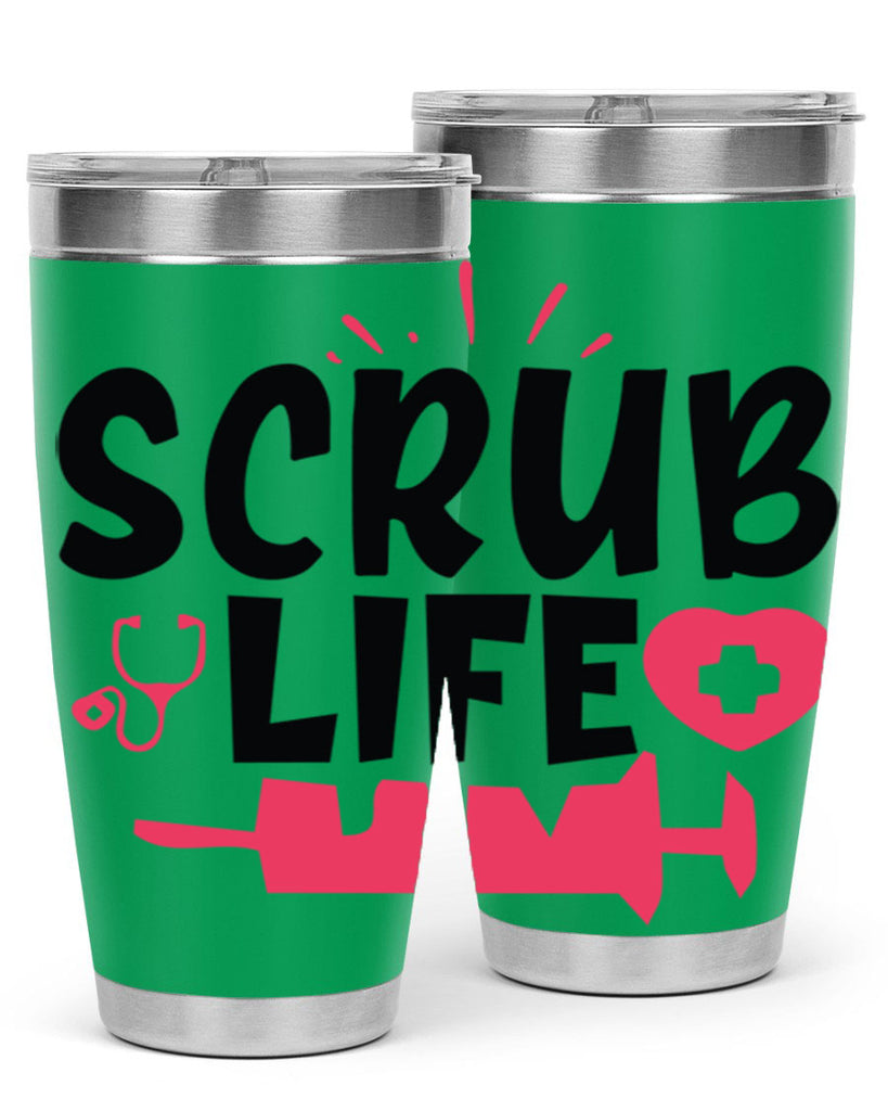 scrub life Style 352#- nurse- tumbler
