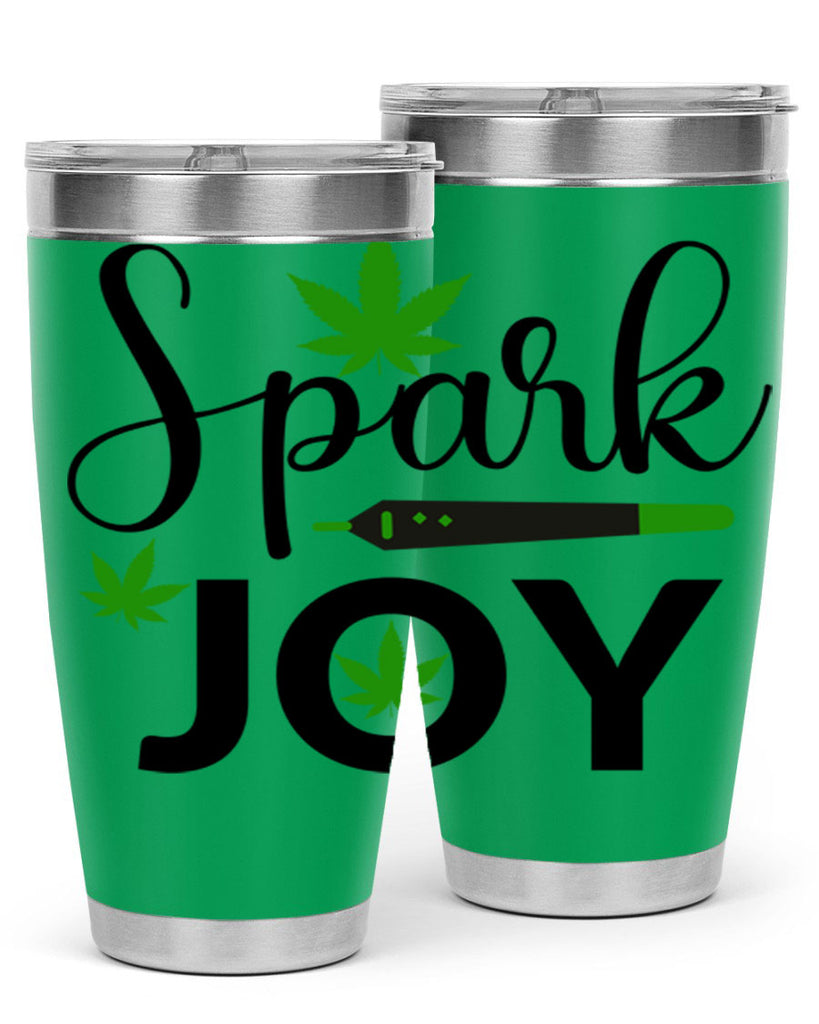 spark joy 250#- marijuana- Tumbler