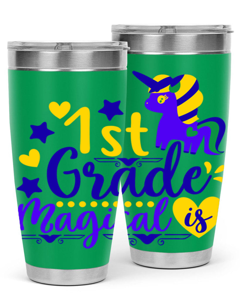 st grade magical 63#- mardi gras- Tumbler