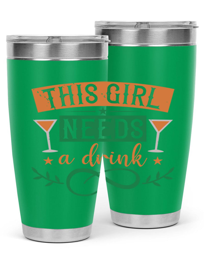 this girl needs a drink 1#- mardi gras- Tumbler