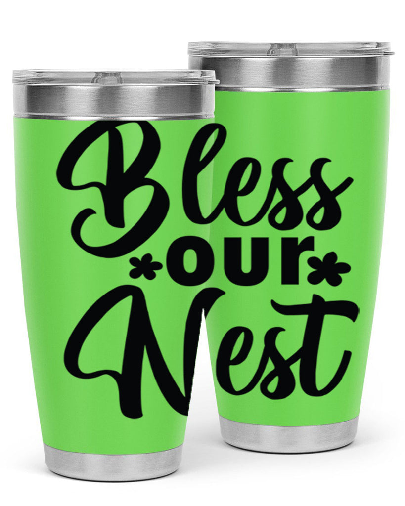 Bless our nest  design 70#- spring- Tumbler