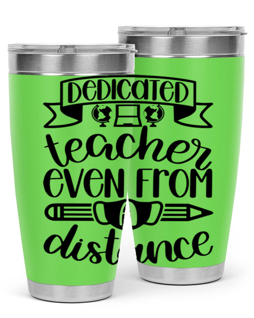 Dedicated Teacher Even Style 80#- teacher- tumbler