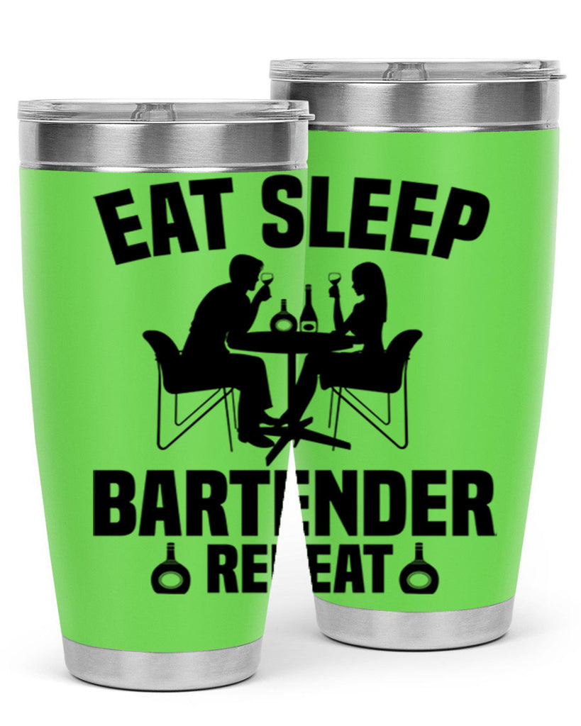 Eat sleep Style 3#- bartender- tumbler