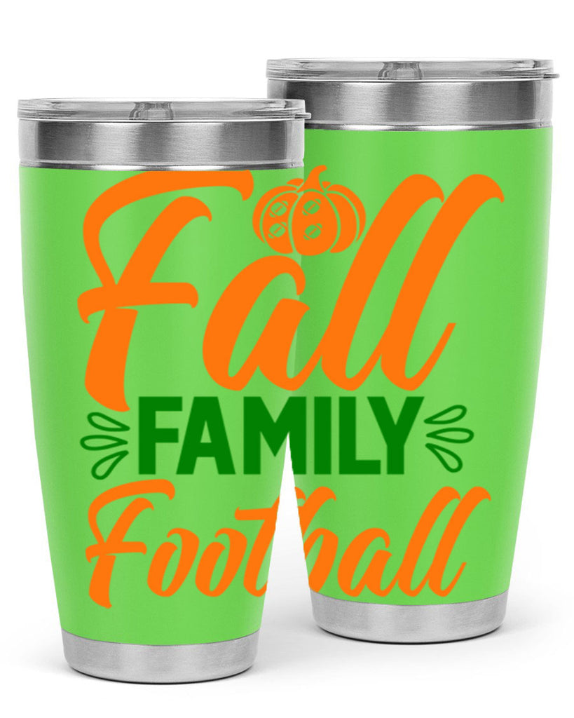 Fall Family Football 98#- fall- Tumbler