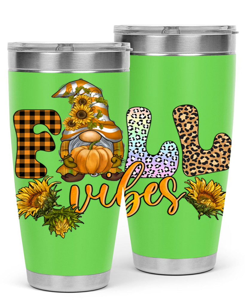 FallVibesFallGnome 164#- fall- Tumbler