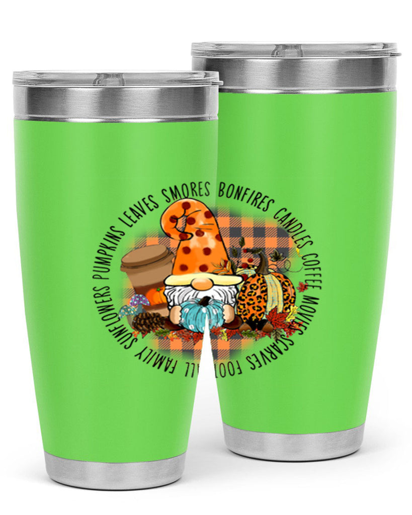 FallVibesGnome 165#- fall- Tumbler