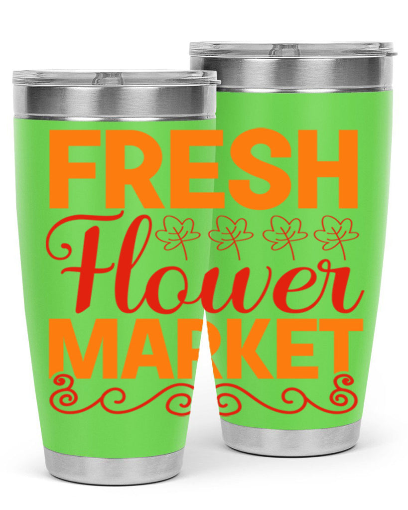 Fresh flower market 143#- spring- Tumbler