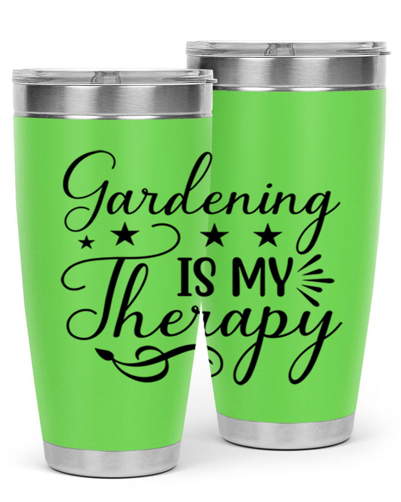 Gardening is My Therapy 145#- spring- Tumbler