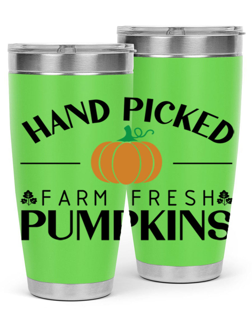 Hand Picked Farm Fresh Pumpkins 215#- fall- Tumbler