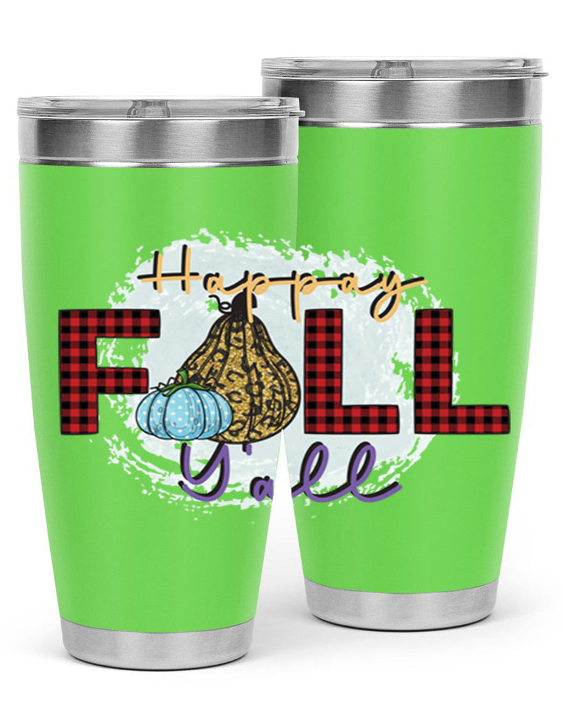 Happay Fall Y all 217#- fall- Tumbler