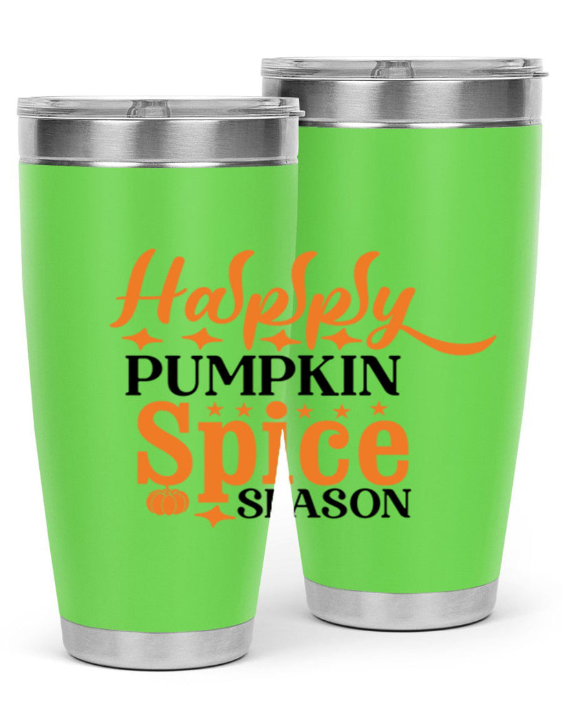 Happy Pumpkin Spice Season 245#- fall- Tumbler
