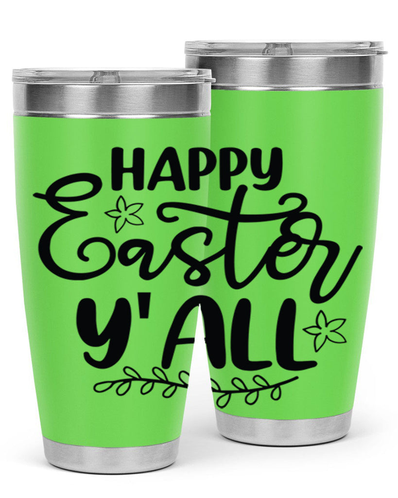 Happy easter yall  177#- spring- Tumbler