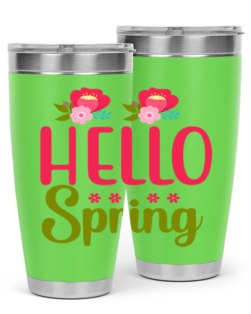 Hello Spring 186#- spring- Tumbler