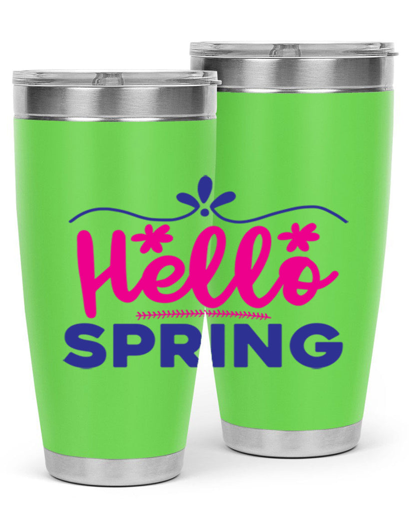 Hello Spring 212#- spring- Tumbler
