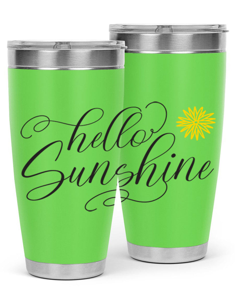 Hello Spring Lettering201#- spring- Tumbler