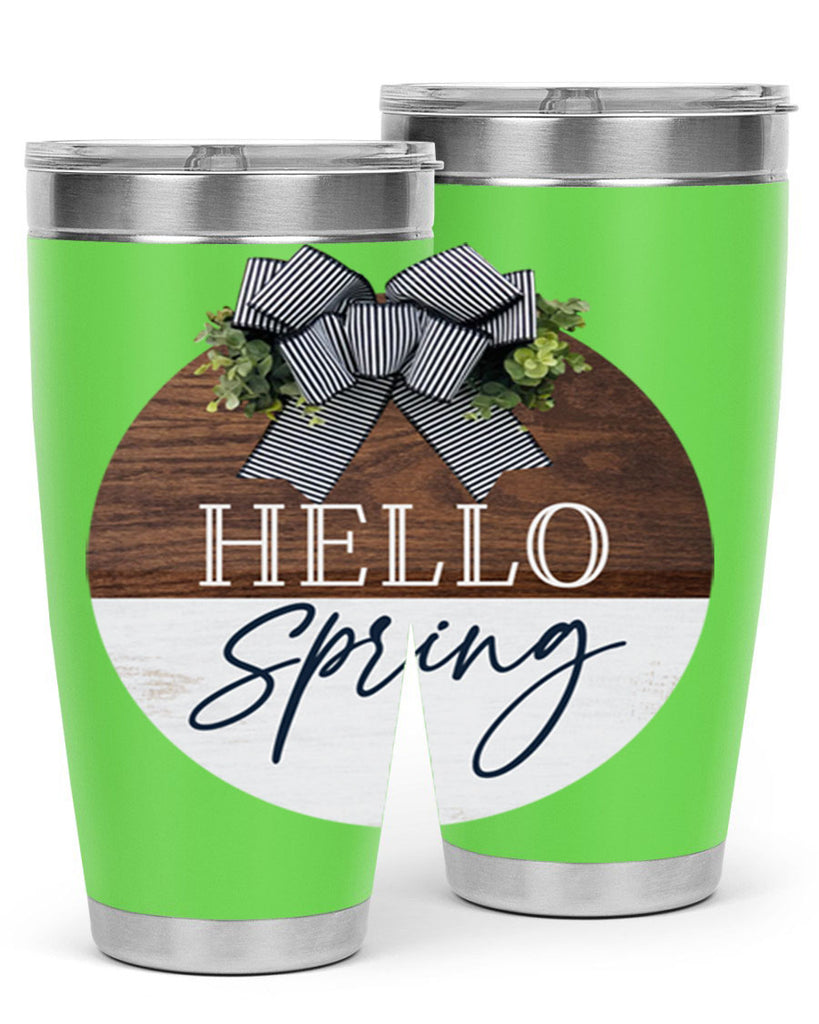 Hello Spring basic Mockup187#- spring- Tumbler