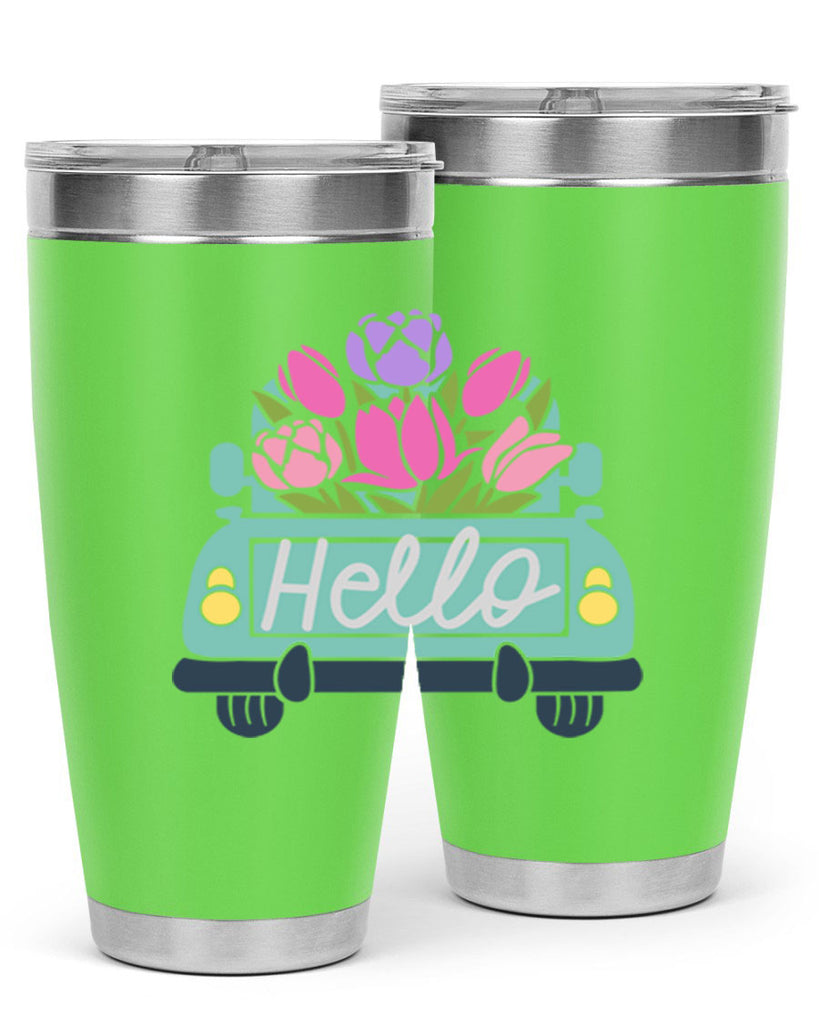 Hello Truck218#- spring- Tumbler