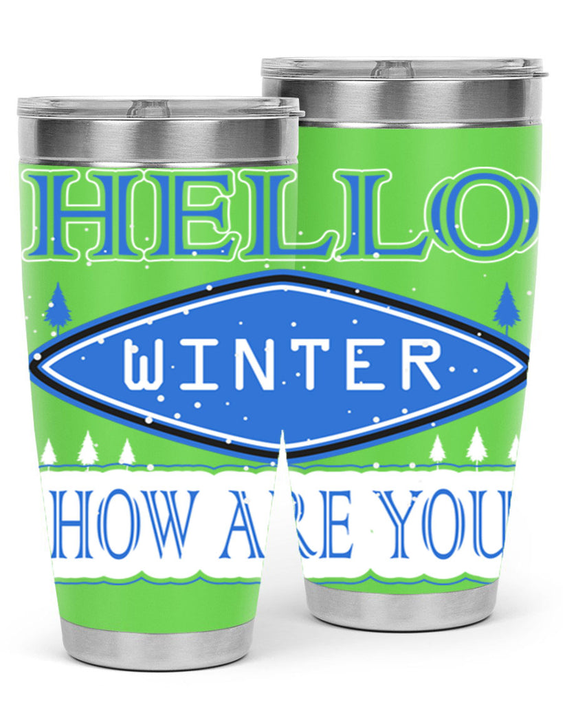 Hello Winter 165#- winter- Tumbler