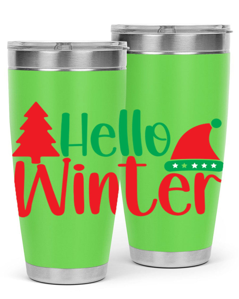 Hello Winter 180#- winter- Tumbler