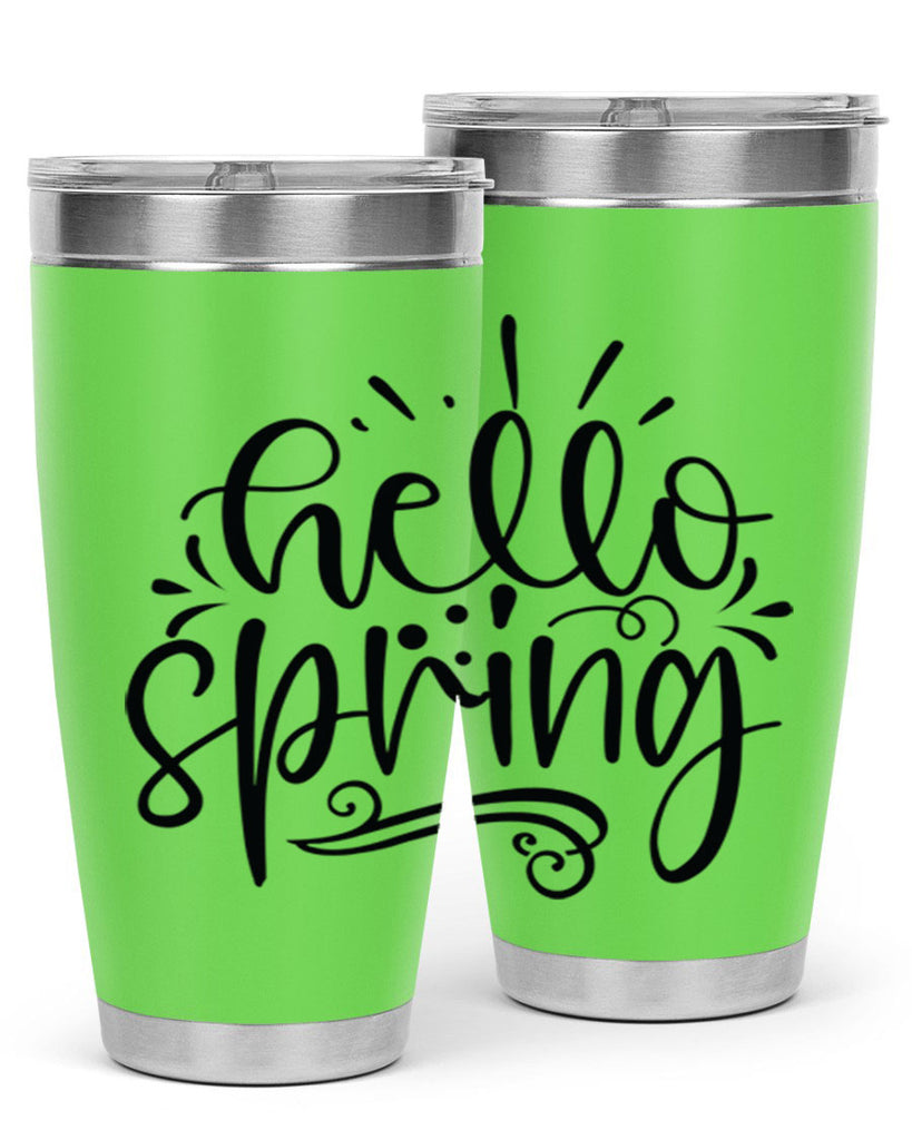 Hello spring 3#- spring- Tumbler
