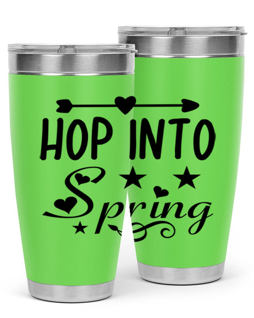 Hop into Spring 249#- spring- Tumbler