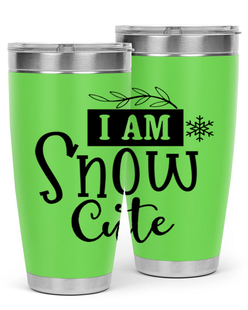 I Am Snow Cute 220#- winter- Tumbler
