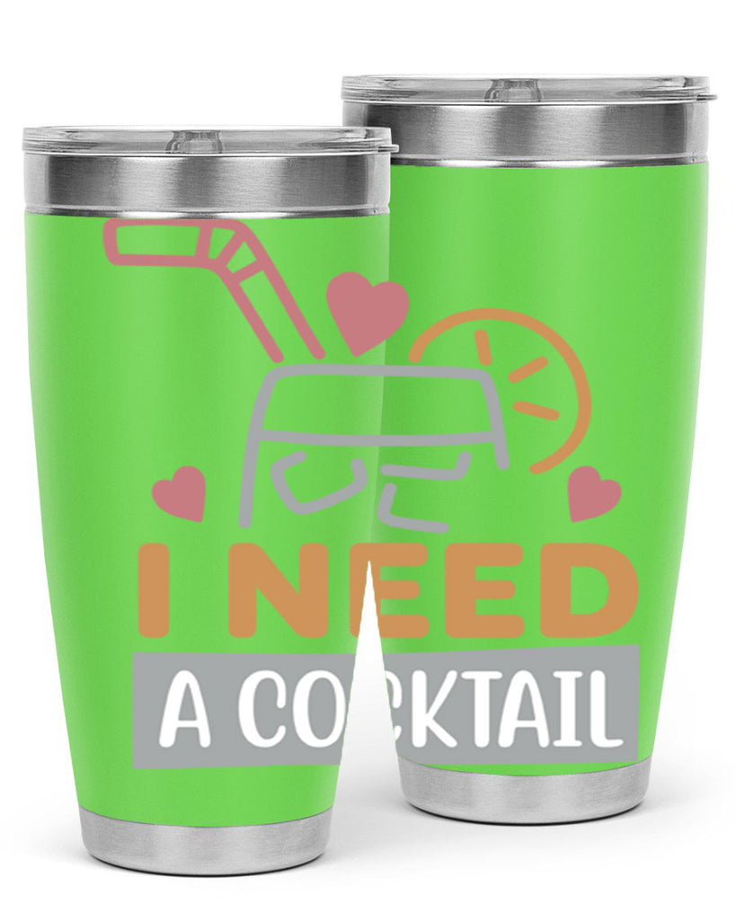 I Need A Cocktail 107#- fashion- Cotton Tank