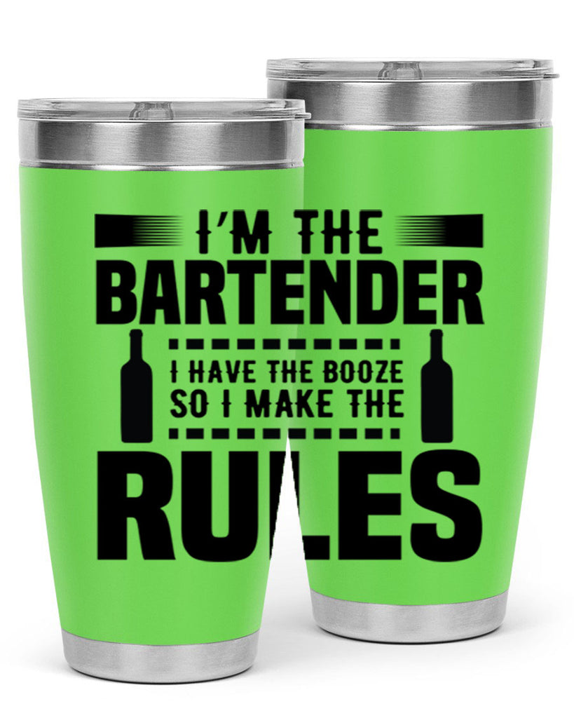 I am the Bartender Style 2#- bartender- tumbler