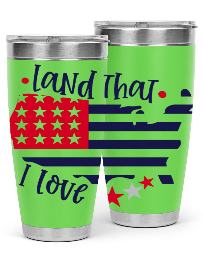 Land That I Love Style 158#- Fourt Of July- Tumbler