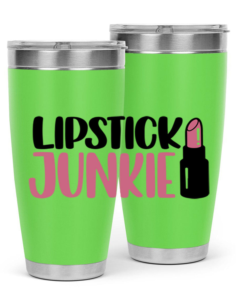 Lipstick Junkie Style 56#- make up- Tumbler