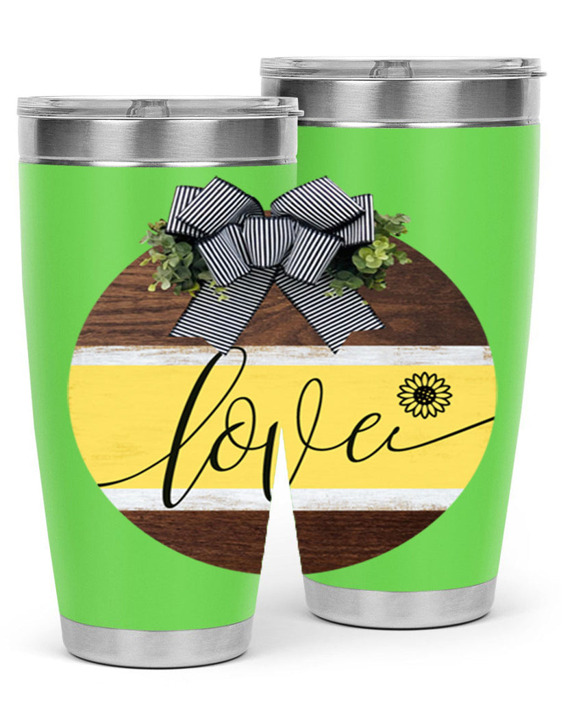 Love and daisy Mockup326#- spring- Tumbler