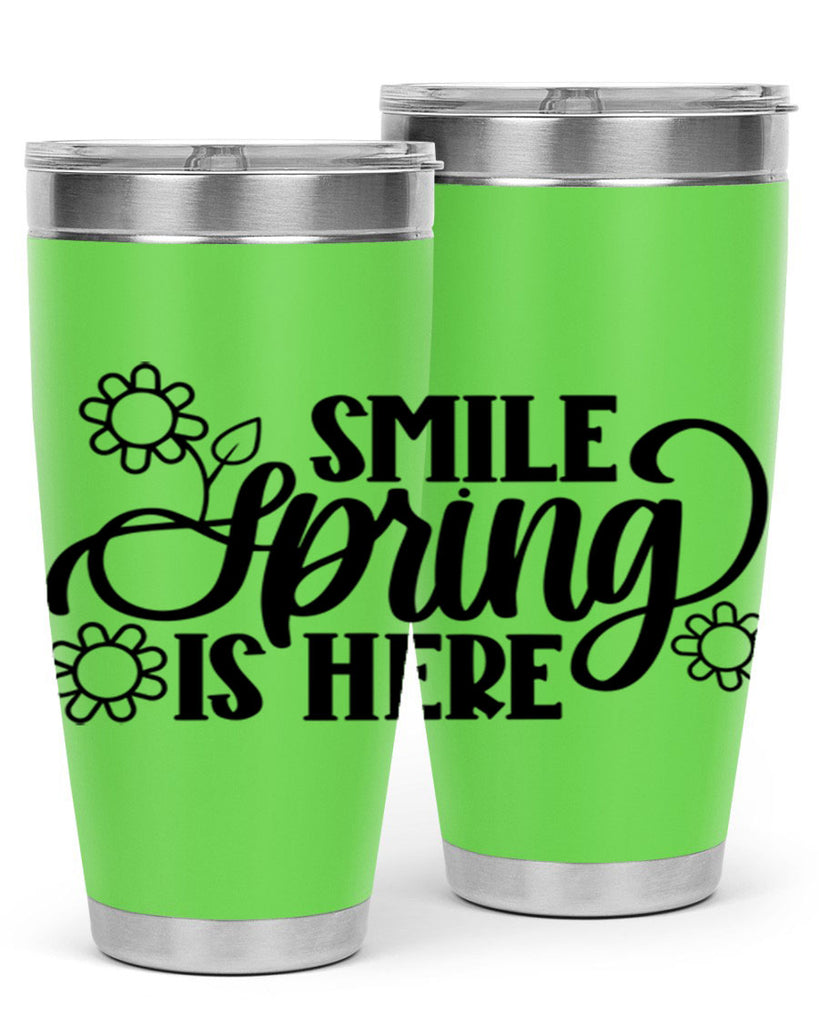 PNG_Smile Spring Is Here395#- spring- Tumbler