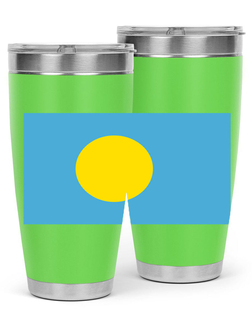 Palau 65#- world flags- Tumbler