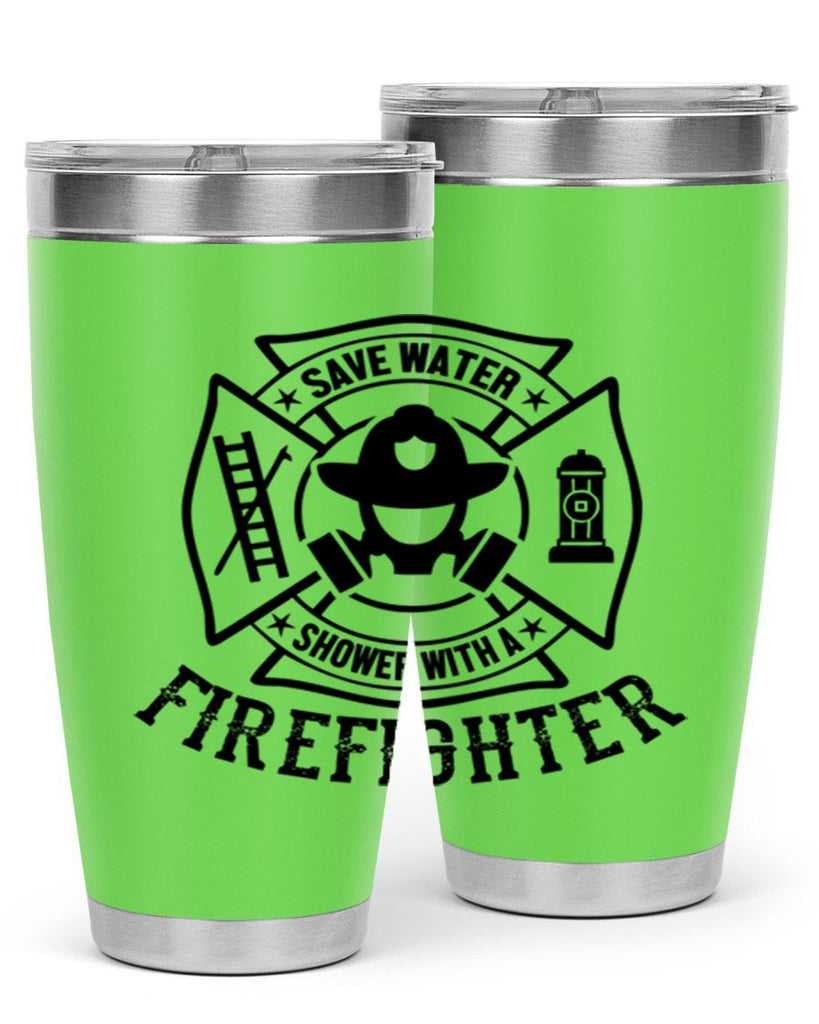 Save water Style 34#- fire fighter- tumbler