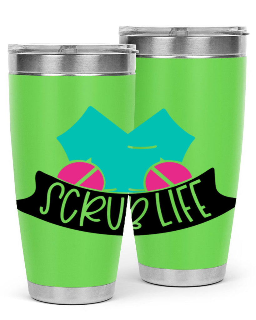 Scrub Life Style Style 45#- nurse- tumbler
