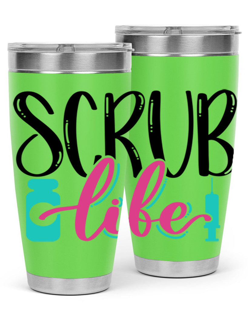 Scrub Life Style Style 46#- nurse- tumbler