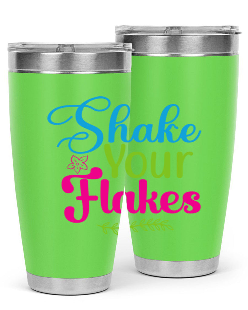 Shake Your Flakes 356#- winter- Tumbler