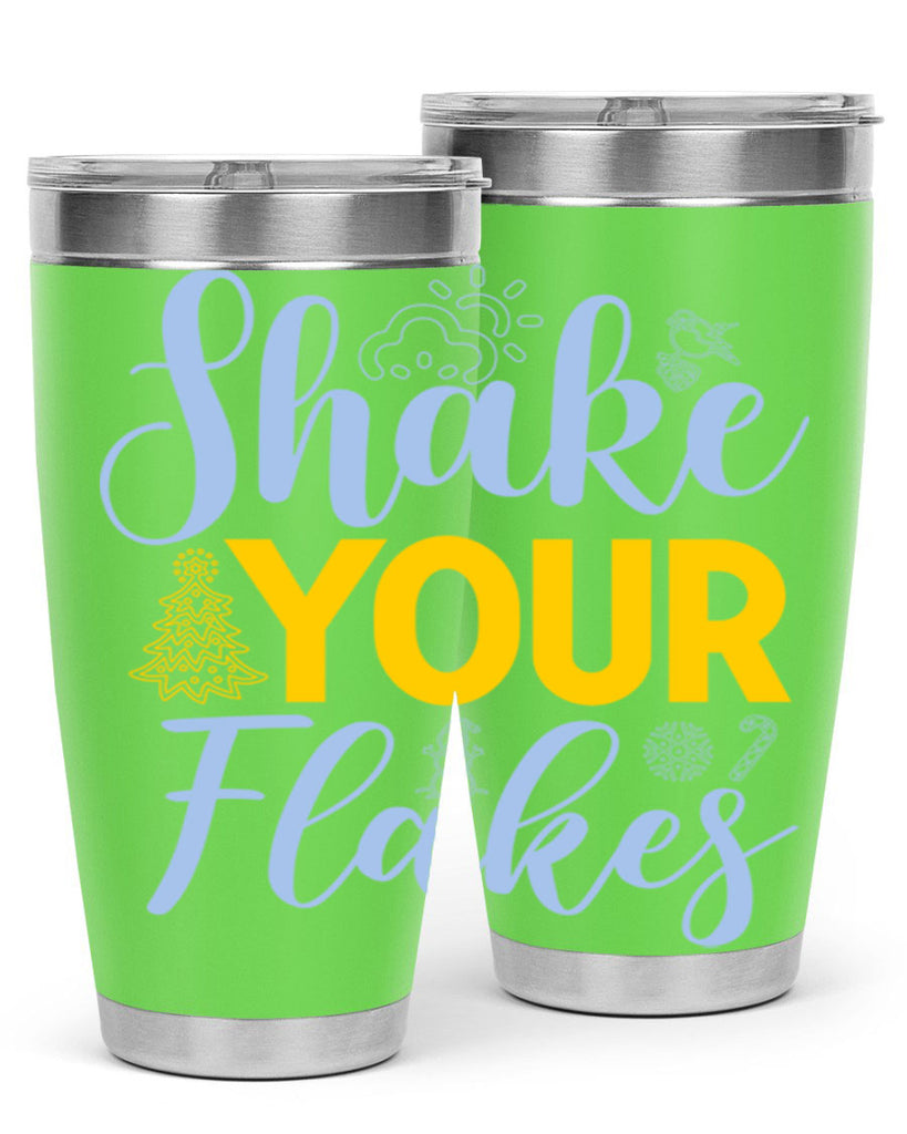 Shake your flakes361#- winter- Tumbler