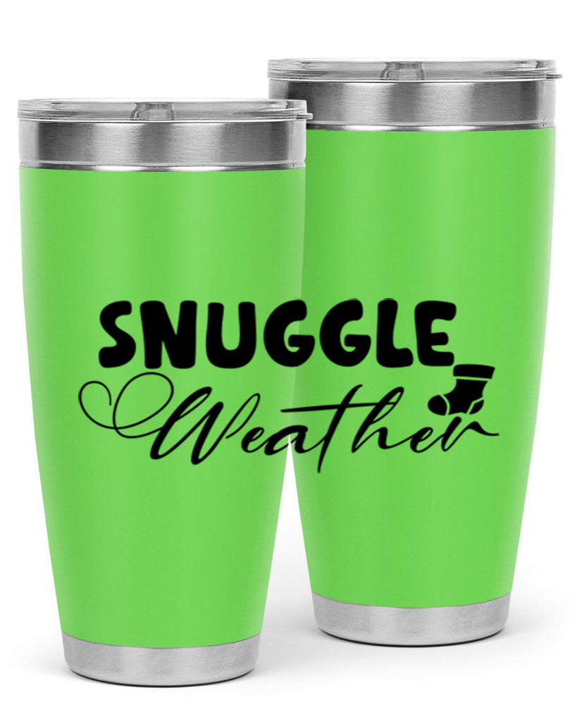 Snuggle Weather 389#- winter- Tumbler