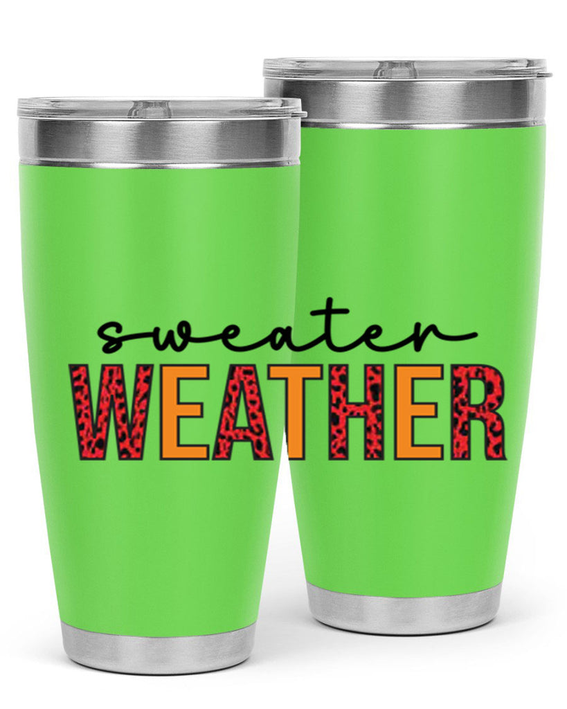 Sweater Weather 587#- fall- Tumbler