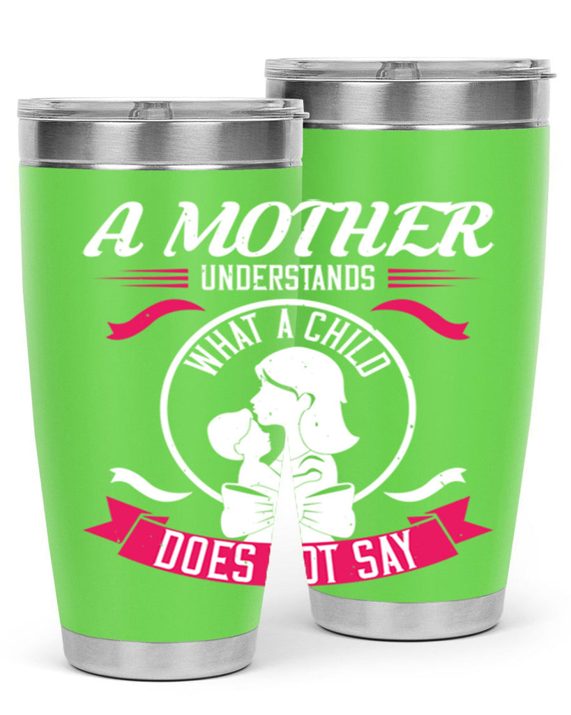 a mother understands 8#- mothers day- Tumbler