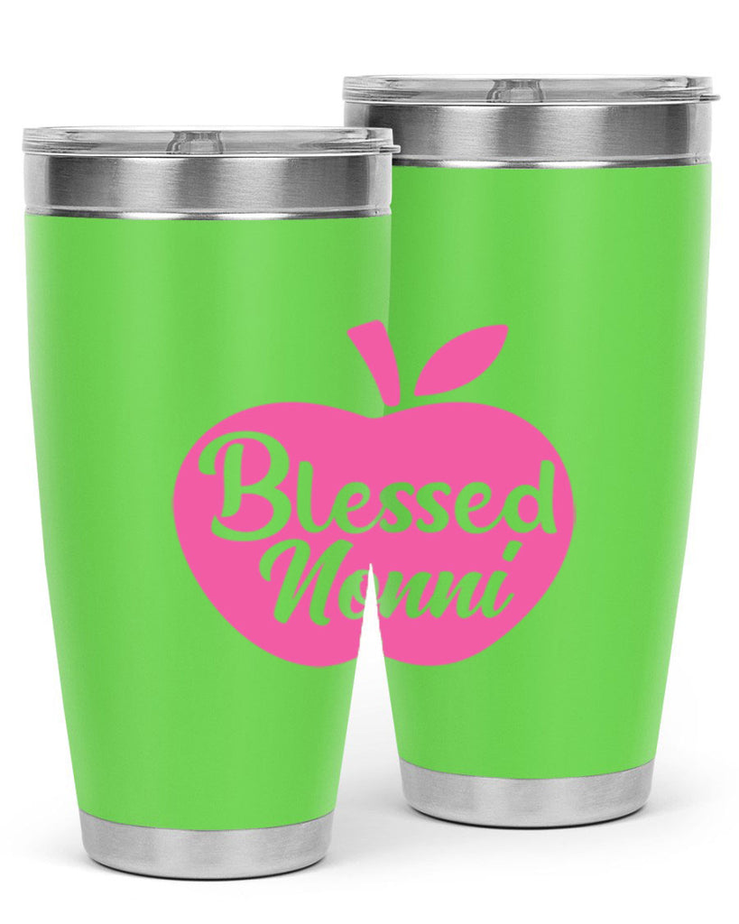blessed nonni 58#- grandma - nana- Tumbler