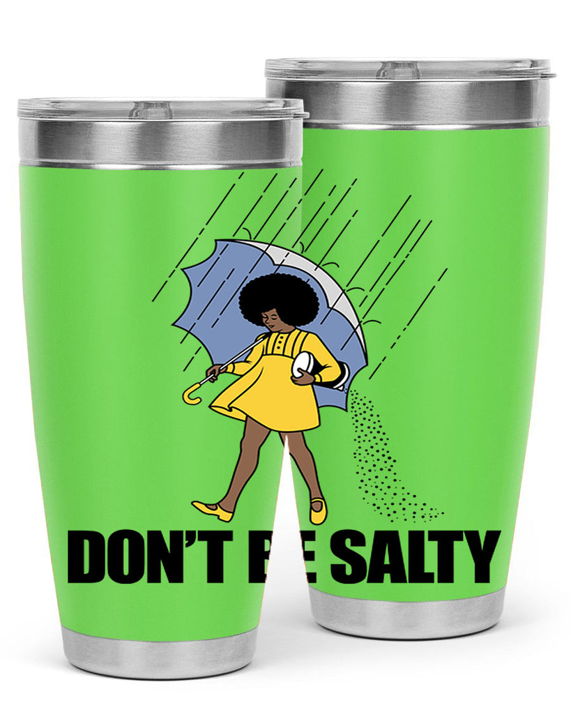 dont be salty 169#- black words phrases- Cotton Tank