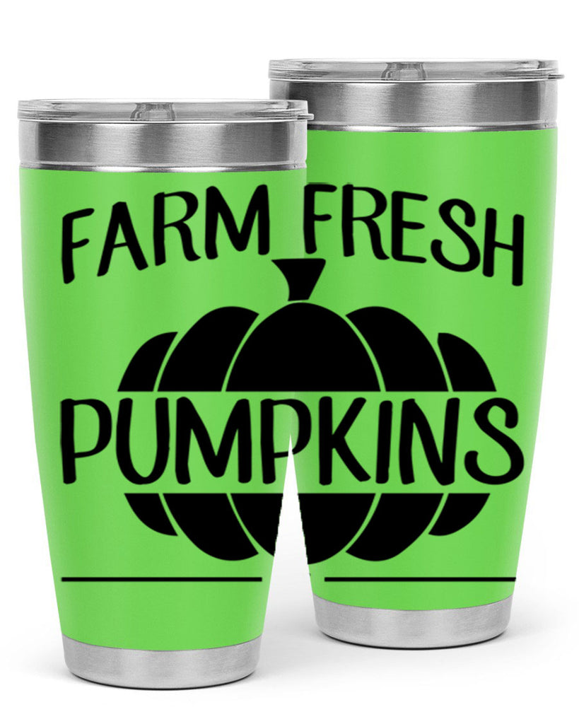farm fresh pumpkins 173#- fall- Tumbler