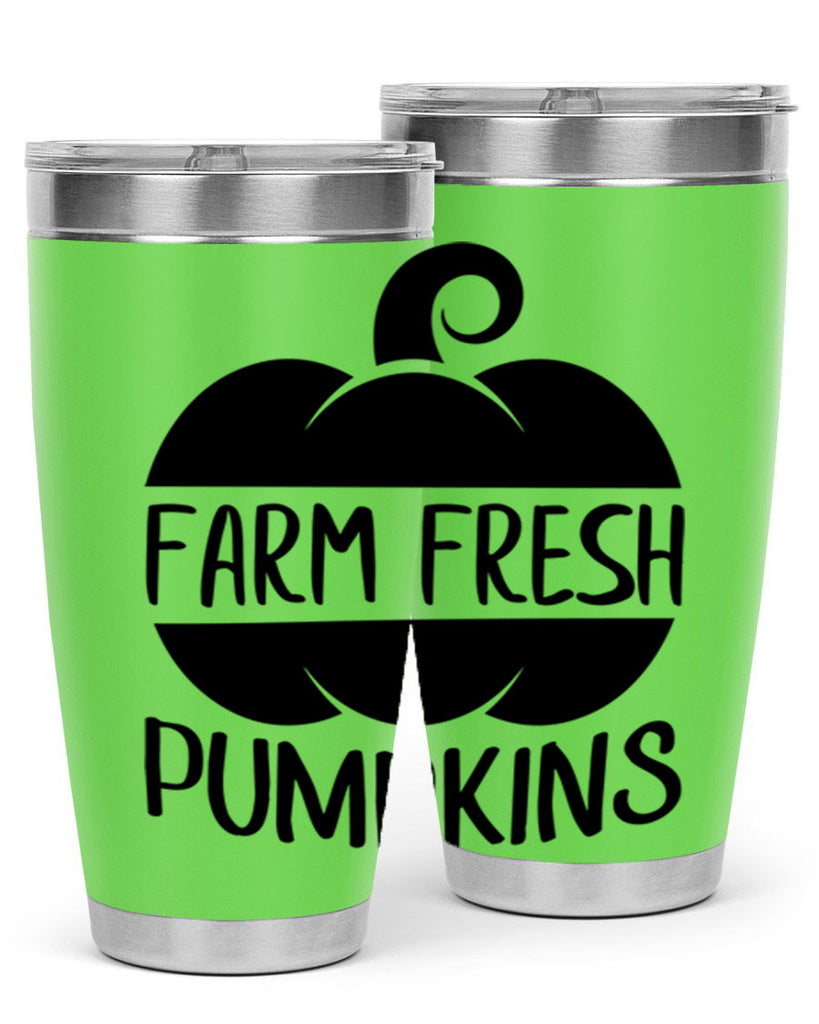 farm fresh pumpkins 174#- fall- Tumbler