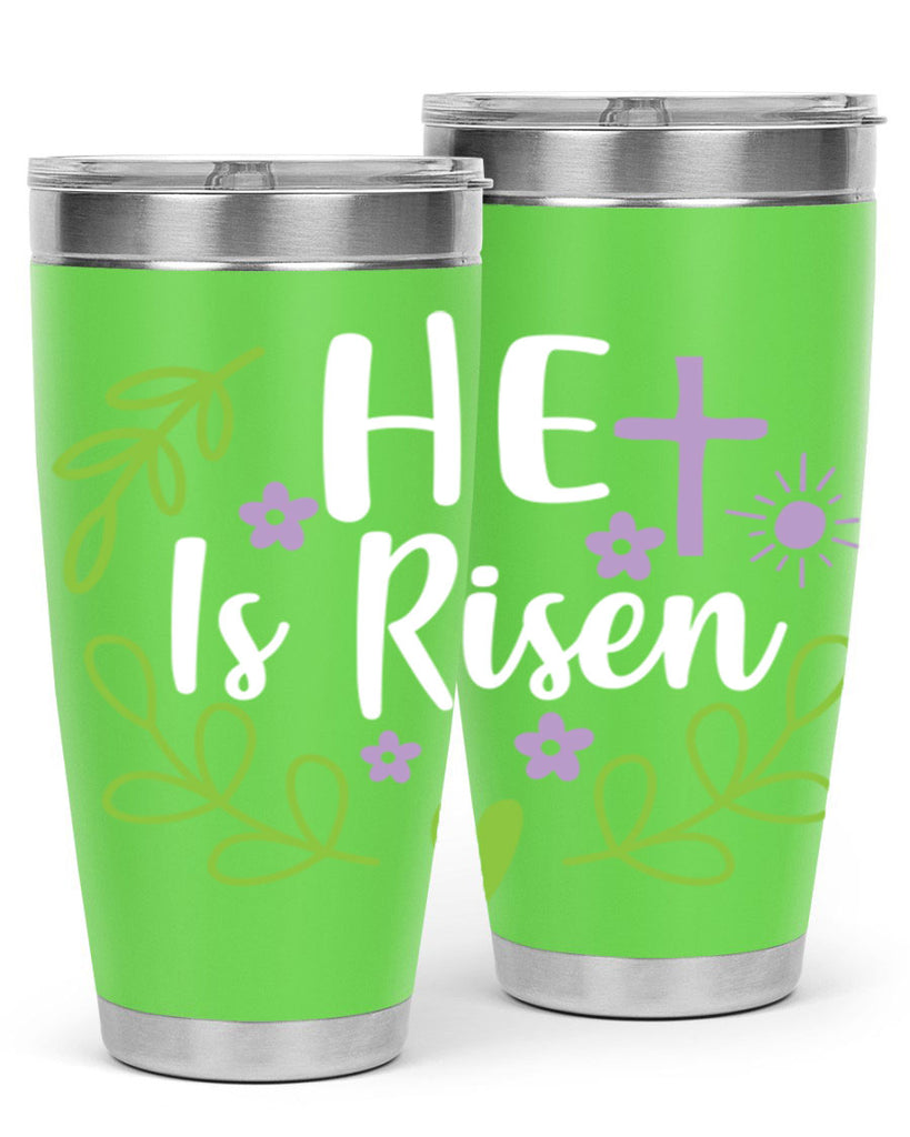 he is risen 79#- easter- Tumbler