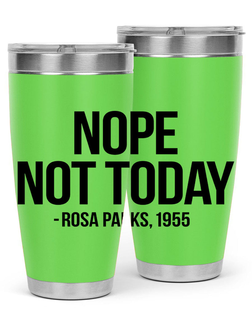 nope not today rosa parks 60#- black words phrases- Cotton Tank