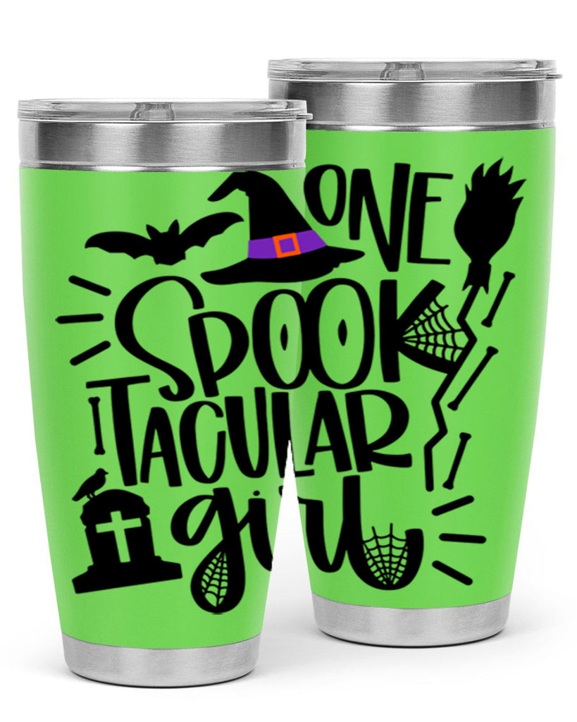 one spooktacular girl 36#- halloween- Tumbler